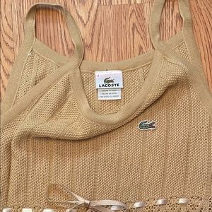 Women’s Lacoste Crochet Tank